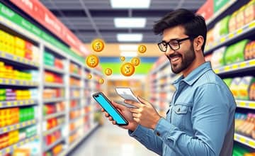 Aprovecha apps con cashback en supermercados