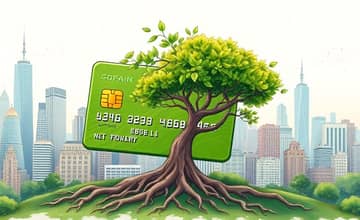 Tarjetas de Crédito Verdes: Impacto Ecológico y Beneficios