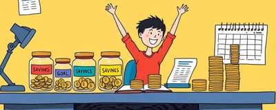 Organiza metas de ahorro personalizadas