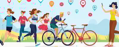 Utiliza apps para controlar tus movimientos