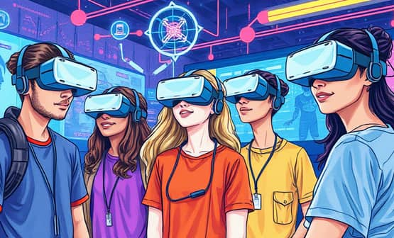 La realidad virtual crea simuladores de inversión educativa