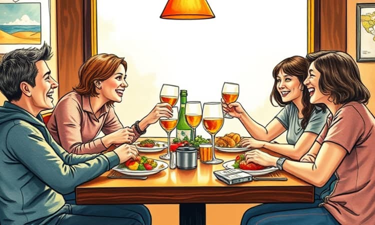 Divide cuentas entre amigos en restaurantes o viajes