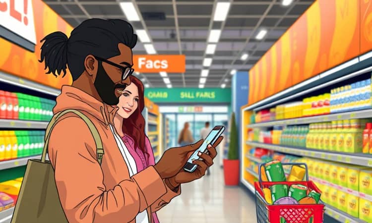 Utiliza apps de escaneo para pago rápido en tiendas