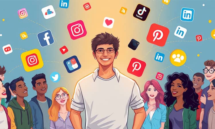 Utiliza redes sociales para encontrar tus primeros clientes