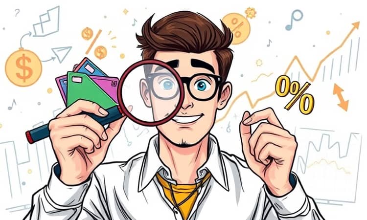 Revisa la tasa de interés antes de aceptar una nueva tarjeta
